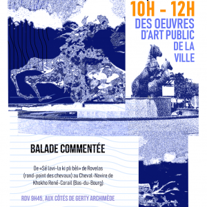 Dimanche 21 septembre - visite guidée des oeuvres publiques de la Ville